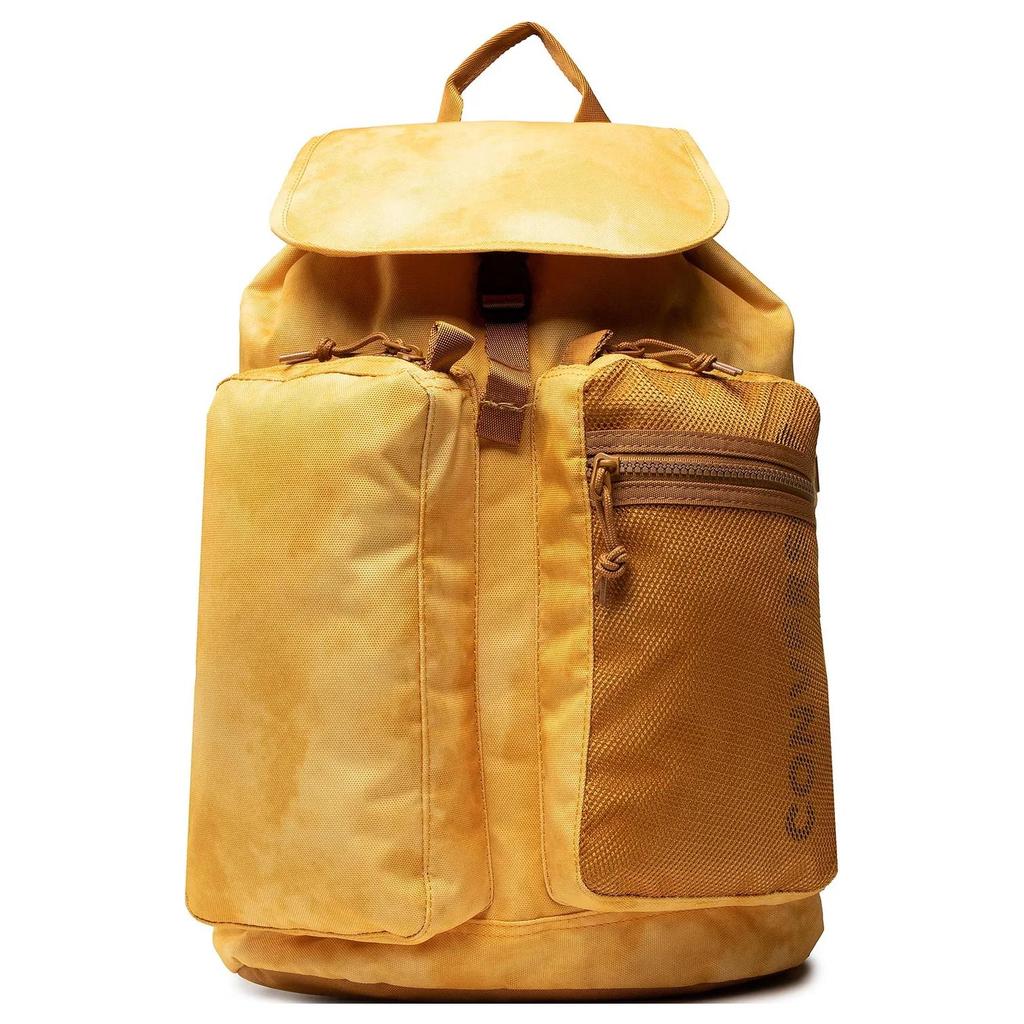 New Converse Polyester Backpack Unisex Earth Yellow & Dark Buckwheat 10021422-A03