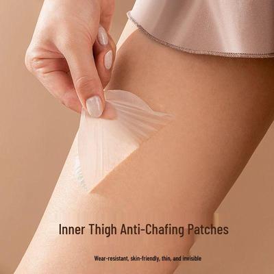 Adesivos Invisíveis Anti-Assaduras para Coxas: Unissex, Transparente, Ideal para Conforto no Verão
