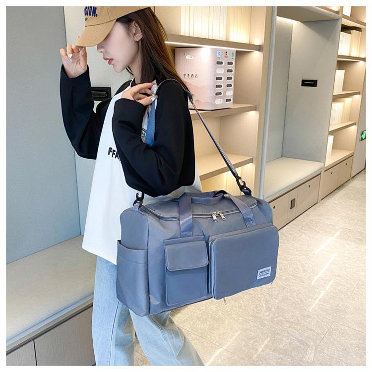 Handbag Travel Bag Large Capacity Luggage Bag Wet And Dry Separation Gym Bag Independent Shoe Compartment Folding Storage Maternity Bag