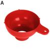 1Pcs Plastic Canned Funnel Wide Mouth Funnel Jars Folding Funnel with Long Neck Liquid Filling Funnels Household Kitchen Gadget