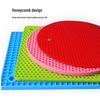 Thickened Silicone Honeycomb Anti-Slip Heat-Resistant Pot Holder Mat
