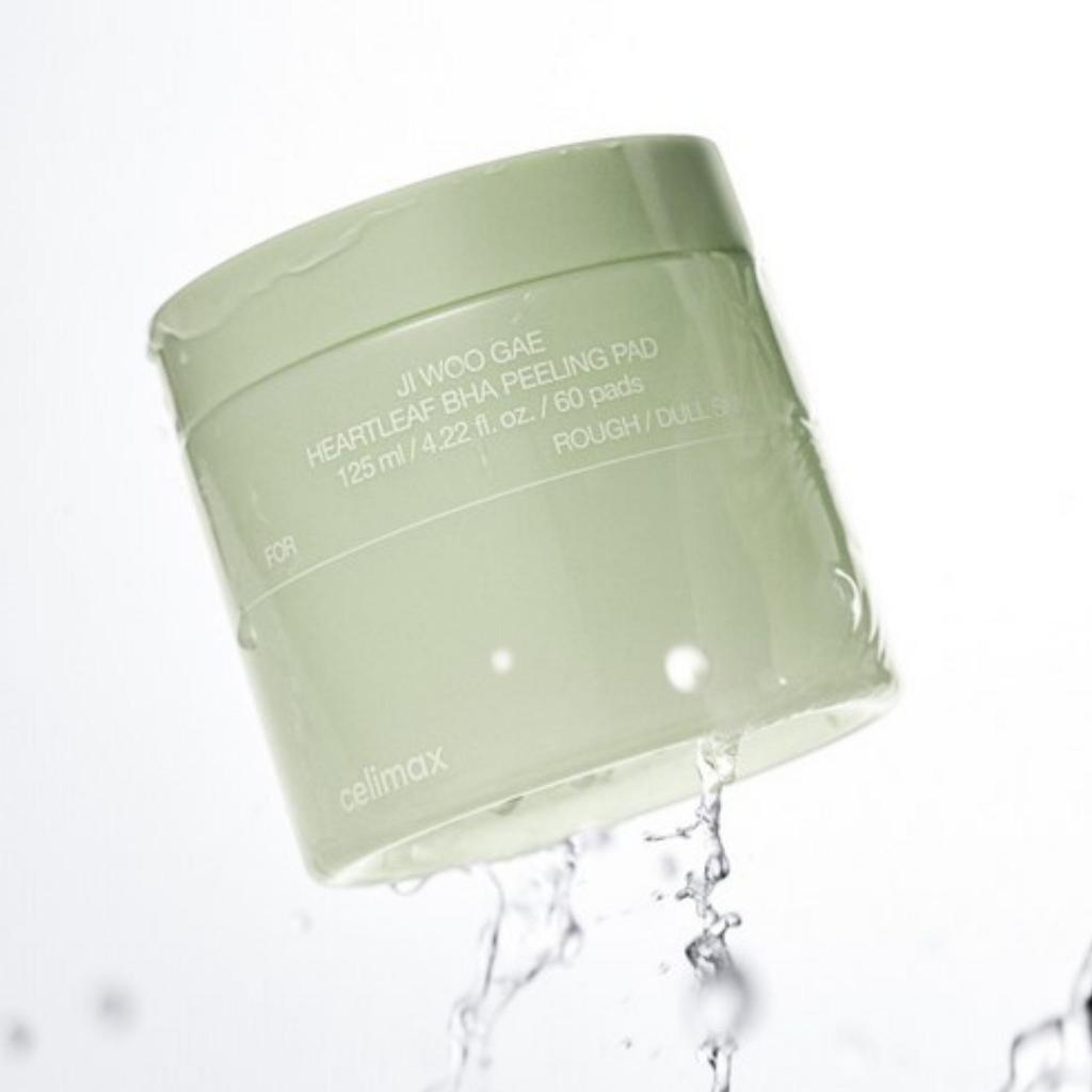 celimax Jiwoogae Heartleaf BHA Peeling Pad 60 Pads