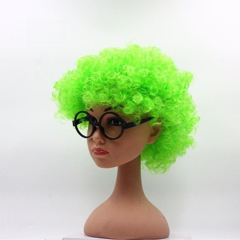 Joker Wig With Colorful Explosion Hair For Childrens Festival Costume Accessory