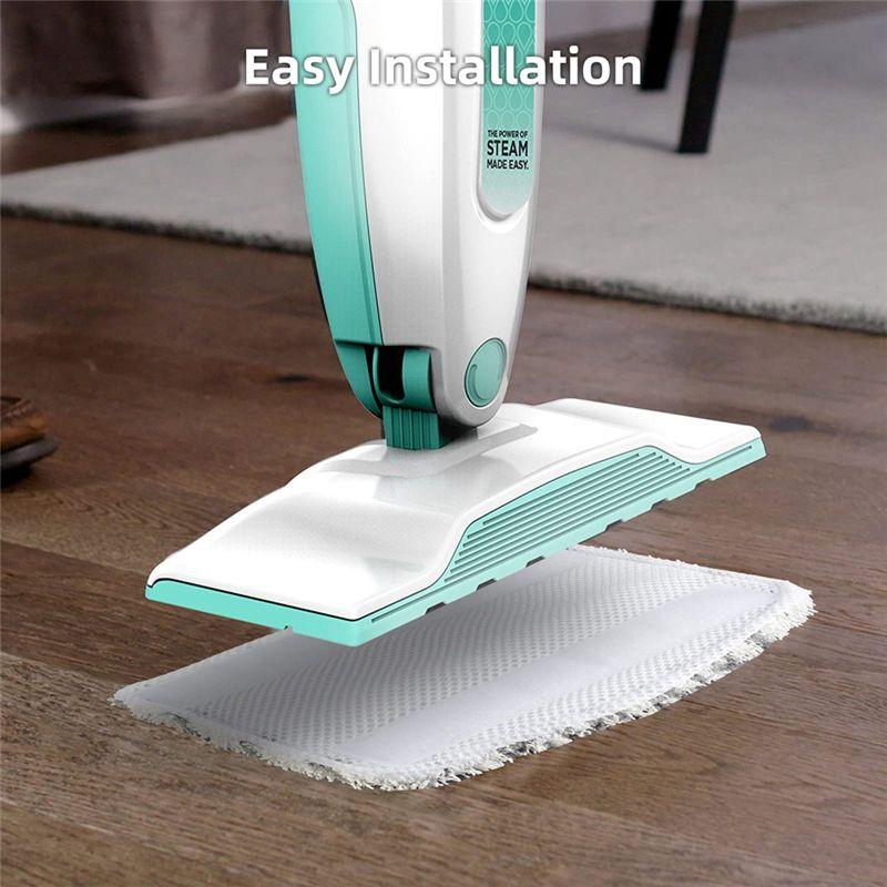 A20F-6PCS Replacement Steam Mop Pads For Shark Steam Mop S1000UK Pocket Mop, Washable And Reusable Microfiber Pads