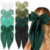 Hair Bows for Women Girls 8 PCS Hair Ribbon Bow Hair Clips with Long Tails Vintage Hair Accessories for Women Gifts