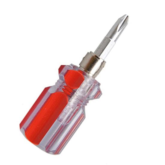 2 i 1 Utskiftbar Toveis Kryss Spor Skrutrekker DIY Reparasjonsverktøy