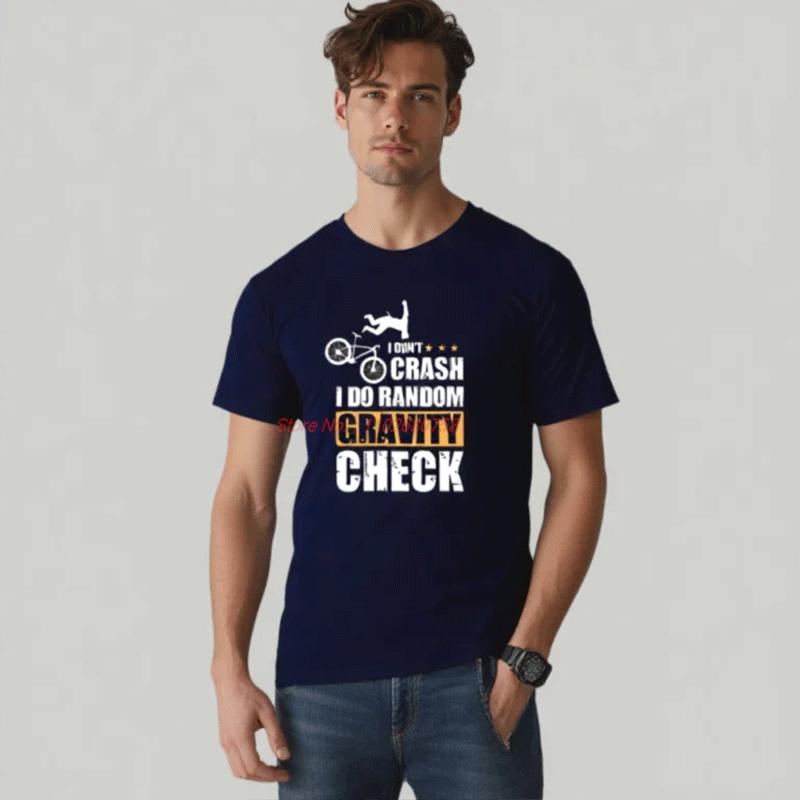 Summer Fashion Cotton Short Sleeve Tshirt Dirt Biker Motocross Tshirt I Dont Crash Funny Graphic T Shirts Unisexs Clothes