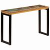 Day and Night - Day and Night Console Table Solid Recycled Wood and Steel 120x35x76 Cm