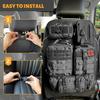 MAIKER Tactical Car Seat Back Organizer, Upgrade Tactical Vehicle Panel Organizer with 5 Detachable Molle Pouch, Universal Fits for Most of Vehicle