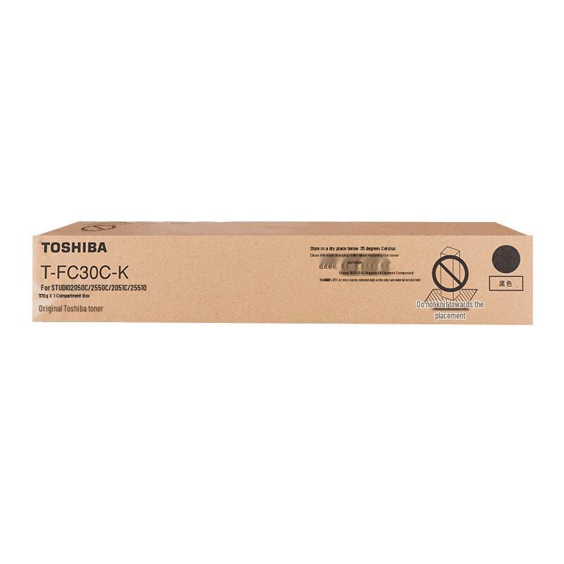 Toshiba T-FC30C Original Toner Cartridge for e-STUDIO 2050C/2550C/2051C Printers