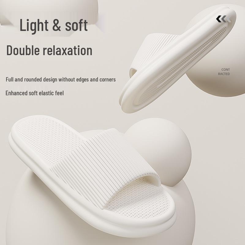 Plus Size Anti-Slip Summer Bathroom Slippers for Women and Men