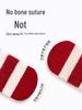Chaussettes Bébé Doublées Velours Automne/Hiver: Nouveau-né à un an, Rouge pour le Nouvel An.