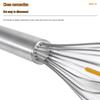 Manual Whisk & Egg Separator Kitchen Set