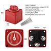 3 4 Position Battery Mass Switch Dual Circuit Cut M-Series Marine Boat 32V 300A Heavy Duty Isolator Disconnect Rotary Switch