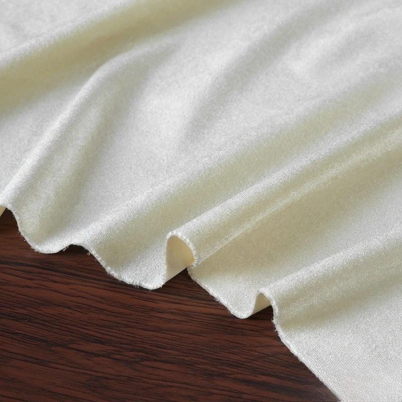 100x155cm Stretch Velvet Fabric Diamond Luster Cloth Soft Upholstery TextilesDiy Velour for Sofa Curtain Background