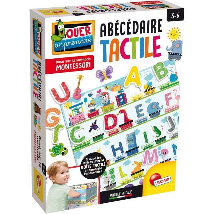 LISCIANI GIOCHI Montessori Plus Abecedaire Tactile