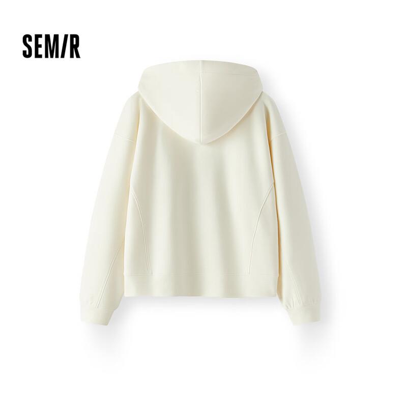 

Semir Women s Senrou Embroidered Loose Fit Hooded Sweatshirt L