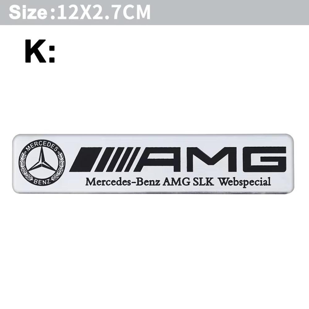 D6Exterior Car Logo Emblem Badge Sticker Single Decal Personalized Auto Appearance Interior Exterior Tuning For Mercedes Benz SUV