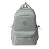 Schoolbag Large capacity class Commuter travel School bag Niche Korean female high school students Versatile simple casual lightweight backpack
