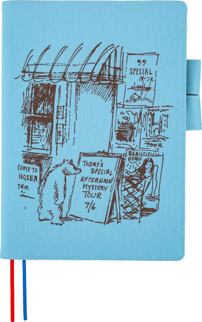 Hobonichi Techo Cousin Notebook Cover (A5) Paddington™/Paddington Bear™ (Outing)