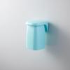 Magnetic Wall-Mounted Toothbrush Holder & Mouthwash Cup Set, Punch-Free Seamless Bathroom Storage Shelf.