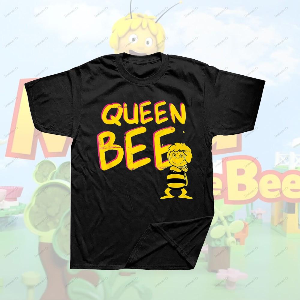 Maya The Bee Movie Cartoon Character T-shirts Cartoons T Shirt for Fitness Training Jogging Outdoor Activities