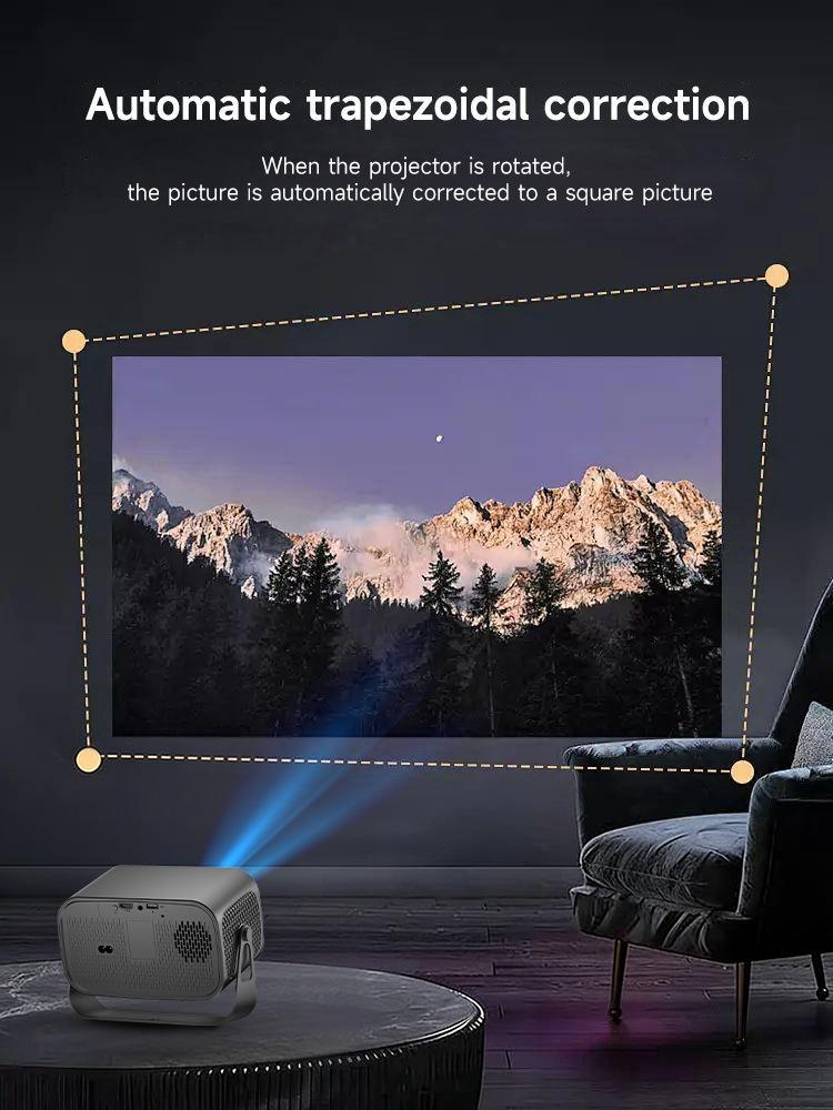 A10 Ultra HD International Projector for Bedroom, Office, or Dormitory.