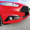 Front Bumper Side Air Vent Trim Cover For Ford Fiesta ST MK6 2012-2017 /B-Max B232 Carbon Fiber Look/Gloss Black Splitter Canard