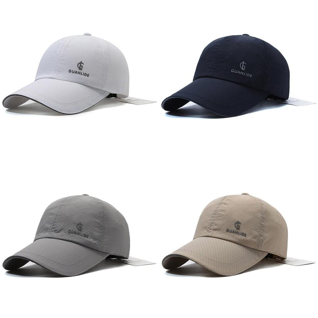 Active Lifestyle Men's Baseball Hat With Adjustable Fit Quick-dry Material For Outdoor Sports