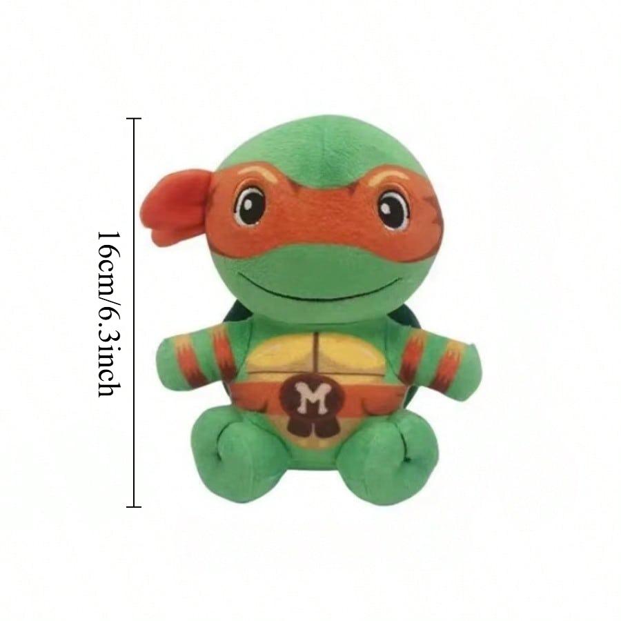 25cm Anime Plush Toys Mutant Ninja Turtles Cute Cartoon Donatello Raphael Leonardo Dolls Christmas Birthday Gifts