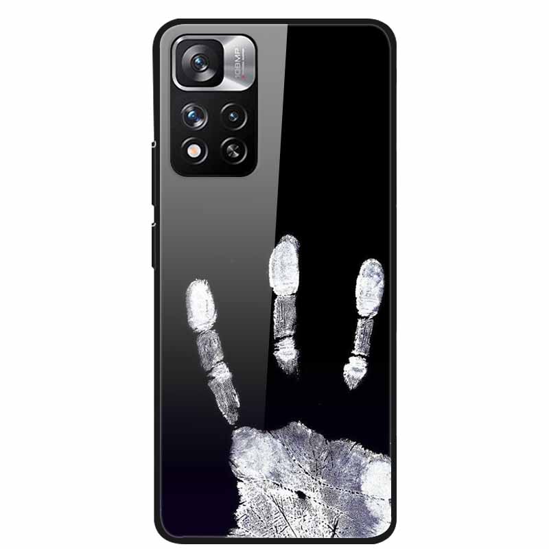 Tempered Glass Case For Xiaomi Redmi Note 11 Pro+ 5G Cover Hard Protective Funda for Redmi Note 11 Pro Plus 5G Luxury 6.67 Inch