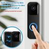 2Pcs New Doorbell Backplate Plastic Safe Doorbell Mounting Bracket with Screws for Home Office Apartment Dorm Not Block Doorbell