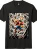 T-shirt à Manches Courtes Imprimé Poster de Prime de Luffy 'One Piece'|Haut Décontracté Anime Tendance