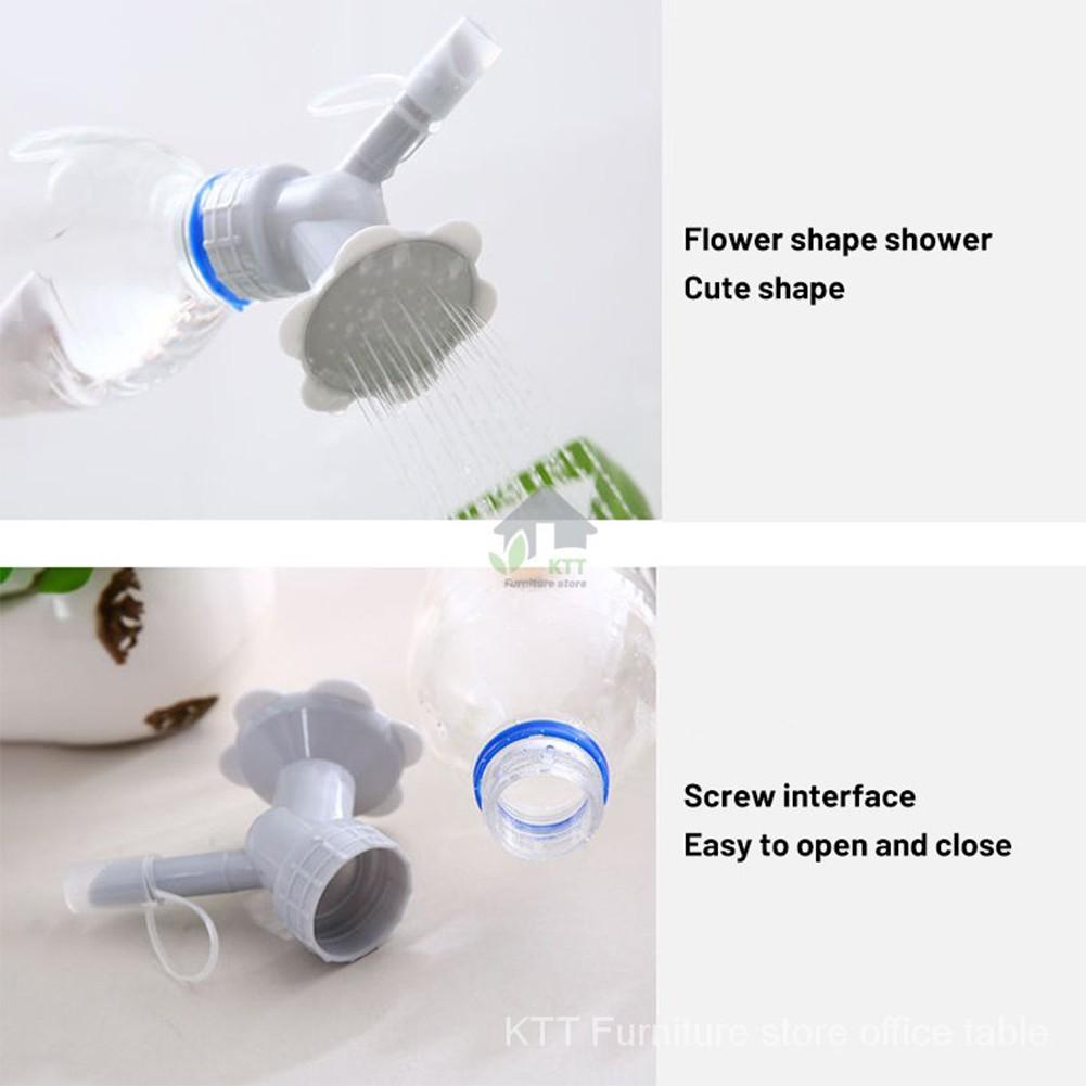 2In1 Watering Sprinkler Nozzle Portable Watering Cans For Flower Waterers Bottle Watering Cans Sprinkler Plant Irrigation Tool