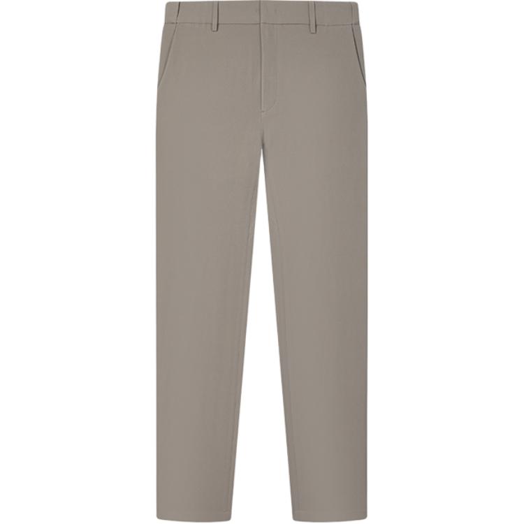 FILA Solid Color Comfortable Versatile Straight Leg Casual Pants Men bottoms Brown F11M442801F-DK