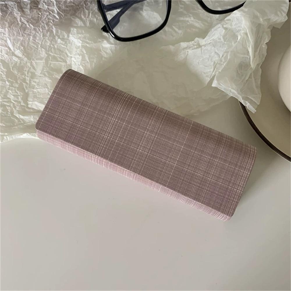 PU Leather Glasses Box Pressure-Resistant Eyewear Protector Protective Case Cover  Women Girls