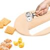 2 in 1 Biscuit Embossing Rolling Wheel Double Wheel Pasta Cutter Ravioli Mold  Baking Tool