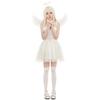 White Sexy Zombie Costume, Halloween Ghost Bridal Party Costume, White Angel Cosplay Uniform