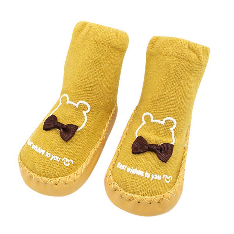 Cute Baby Toddlers Anti-slip Crawling Socks Shoes Toddler Slipper Boots 0-14 Months