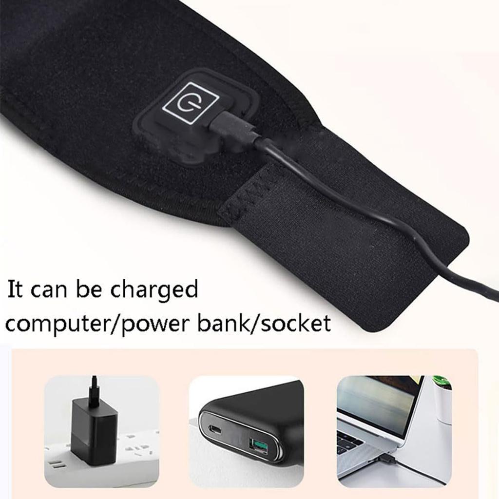 Hand & Wrist Heated Brace, Wrist Warmer Electric Heated Wrap, Heating Pad For Carpal Tunnel Syndrome, Arthritis, Tendonitis, Joint Pain Soreness