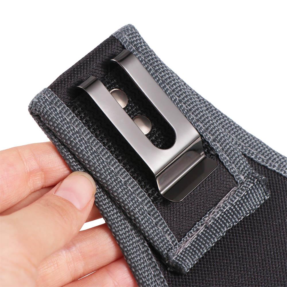 Wear-resistant Tool Waist Bag Multilayer Storage Thickened Tool Belt Oxford Cloth Waterproof Electrician Tool Bag