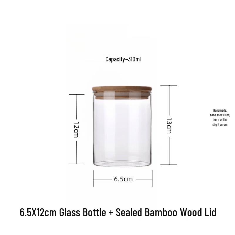 Kang Fu Tao Glass Storage Jars
