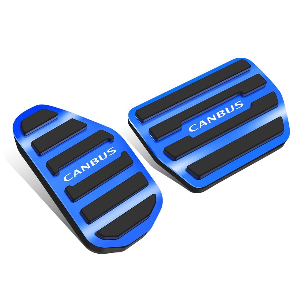 

Move Canvas LA850S LA860S Ексклюзивна Протиковзка, Стійка до Подряпин, Брудовідштовхувальна Накладка на Внутрішній Педаль Газу, Спеціальна Алюмінієва Педаль синій