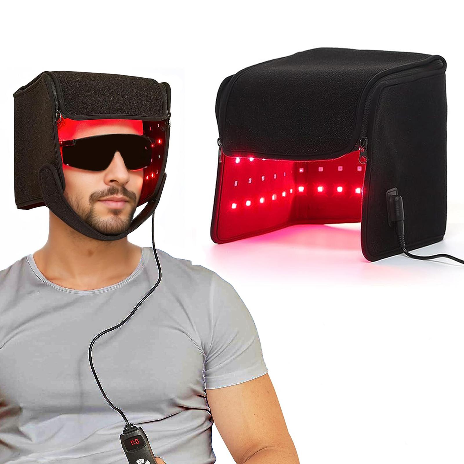 Led Red Light Hat 460nm 630nm 850nm 1050nm Led Red Light Therapy Cap for Hair Red Light Therapy for Hair