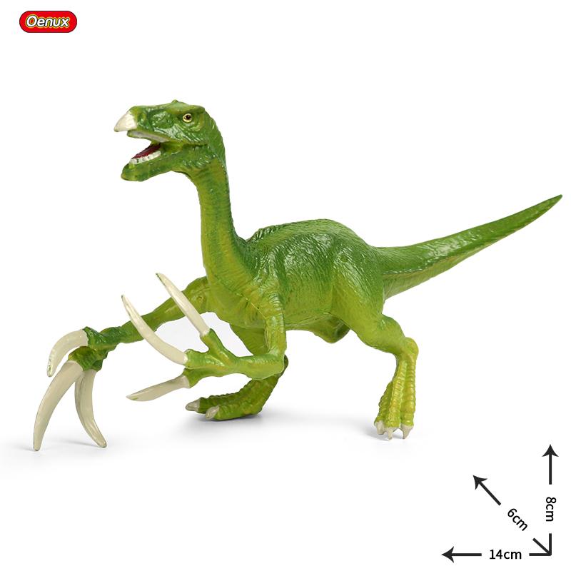 Figurine Oenux Dinozauri Jurasici T-Rex Velociraptor Spinosaurus Dilophosaurus Model Animal Figurine de Acțiune Colecție Jucărie pentru Copii
