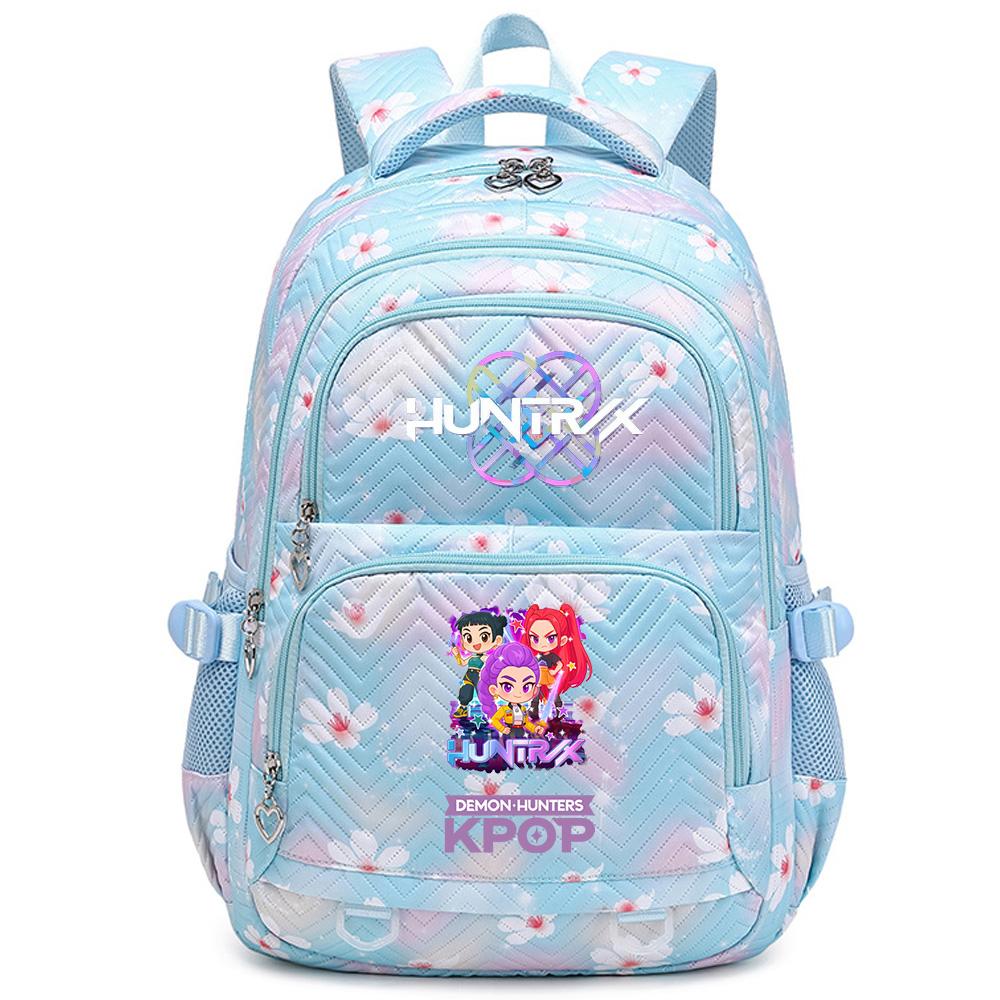 Anime Cute K-Pop Printed Backpack Student Teenager Bookbag for Boy Girl Schoolbag Kid Gift Women Large Capacity Travel Bag Mochila Escolar Rucksack