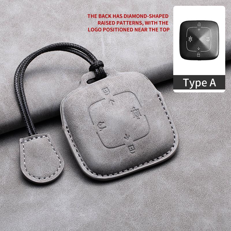 

Car Key Case Cover For Zeekr 001 X FR 007 GT 009 Leather Car Remote Key Case Anti-Scratch Protector Shell Decorative Accessories
