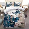 Beautiful Butterfly Pattern 3D Printed Quilt Cover Elegance Simple Style Soft Bedding Cover Pillowcase Home Textiles Duvet Cover