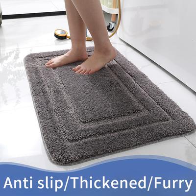 Badezimmer-Fußmatte, wasserabsorbierende Anti-Rutsch-Matte, Eingangsmatte, Schlafzimmer-Fußmatte, Teppich