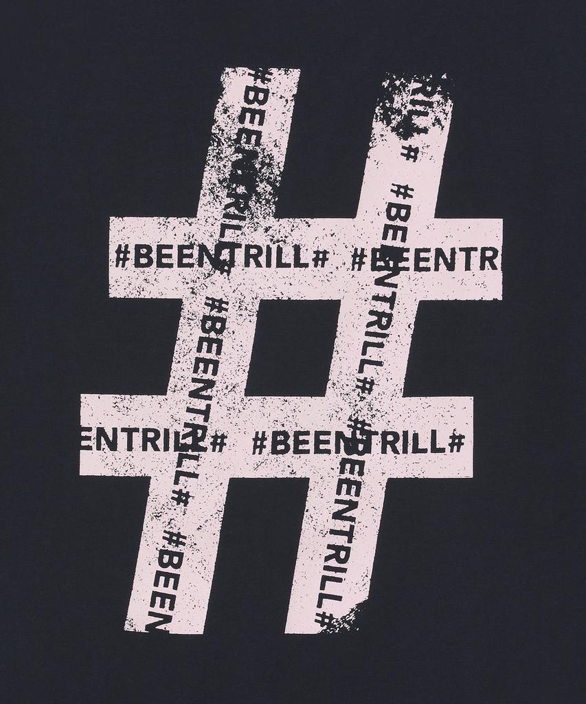 BEENTRILL Women'S Vintage Hashtag Short Sleeve T-Shirt (Charcoal)